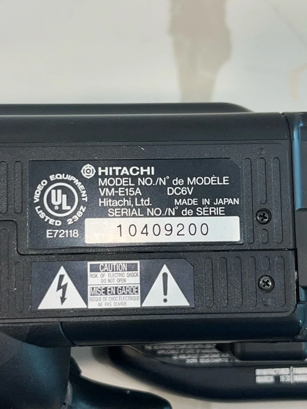 N/A hitachi vm